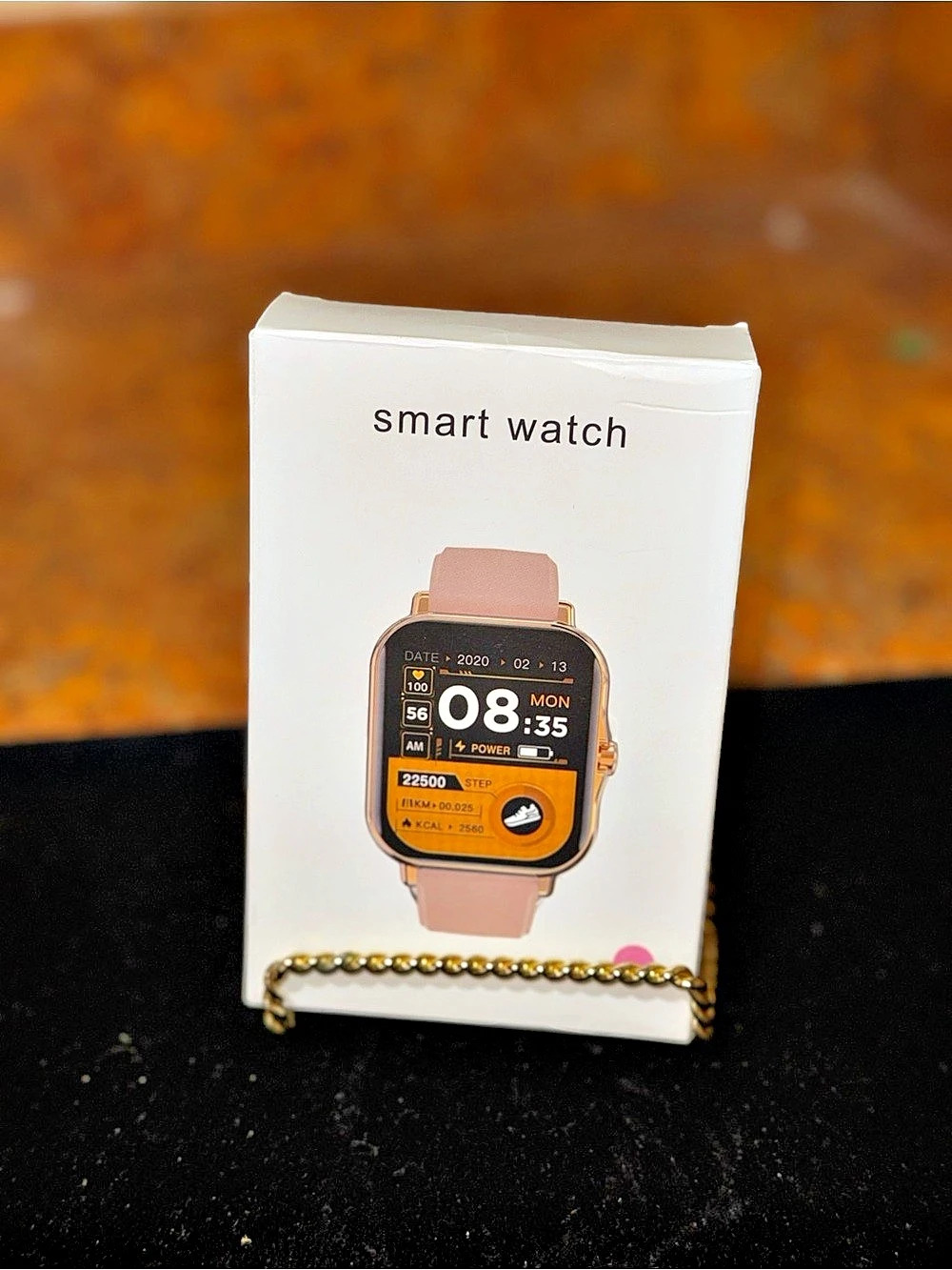 Smartwatch Pink & Black NWT